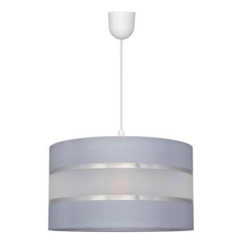  Csillár zsinóron HELEN 1xE27/15W/230V á. 35 cm szürke/ezüst  kép
