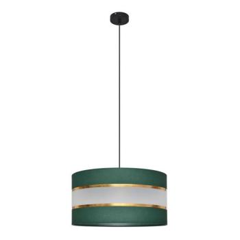  Csillár zsinóron HELEN 1xE27/15W/230V átm. 40 cm zöld/arany  kép