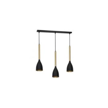  Csillár zsinóron ISTAPPAR 3xE27/60W/230V fekete/arany  kép