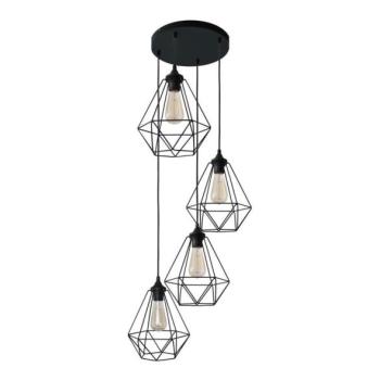 Csillár zsinóron KARO 4xE27/15W/230V  kép