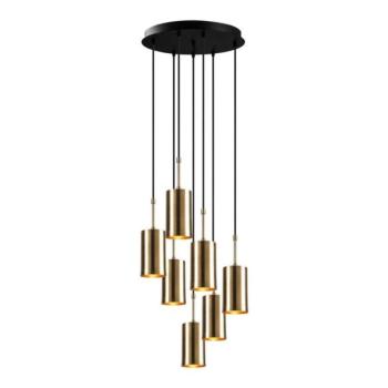  Csillár zsinóron KEM 7xE27/40W/230V  kép