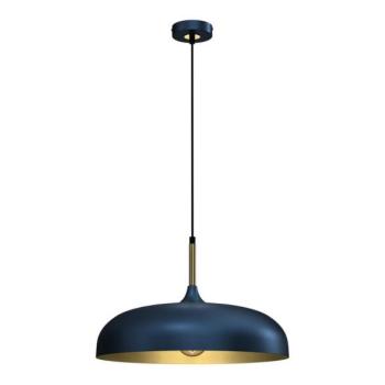  Csillár zsinóron LINCOLN 1xE27/60W/230V á. 45 cm kék  kép