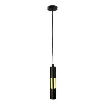  Csillár zsinóron MAGNUMA 1xGU10/50W/230V fekete/arany  kép