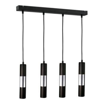  Csillár zsinóron MAGNUMA 4xGU10/50W/230V fekete/fényes króm  kép