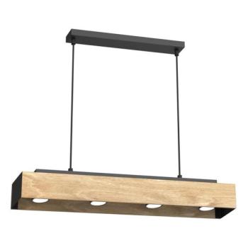  Csillár zsinóron MAISON 4xGU10/8W/230V barna/tölgy  kép