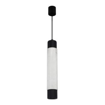  Csillár zsinóron MARBLE WHITE/BLACK 1xGU10/8W/230V  kép
