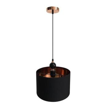  Csillár zsinóron MELBA 1xE27/60W/230V fekete  kép