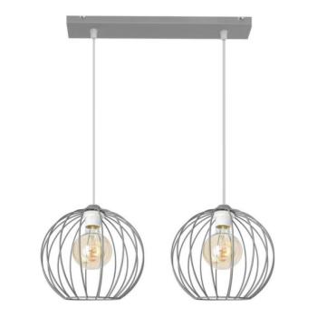  Csillár zsinóron MERCURE 2xE27/15W/230V szürke  kép