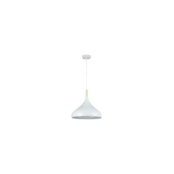  Csillár zsinóron MIKO 1xE27/60W/230V átm. 32 cm fehér  kép