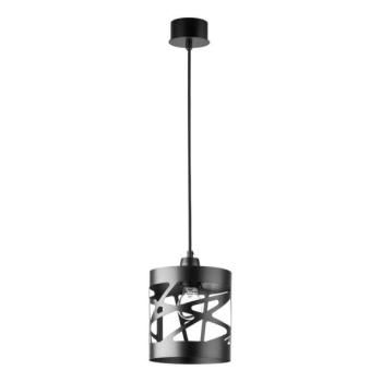  Csillár zsinóron MODUL FREZ 1xE27/60W/230V á. 17,5 cm fekete  kép