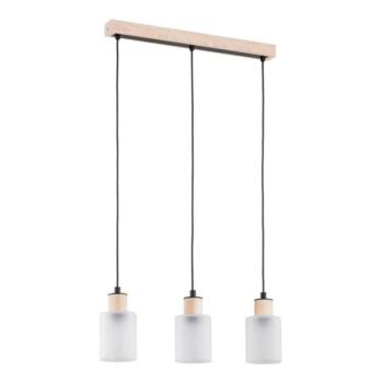  Csillár zsinóron NATUR 3xE27/60W/230V  kép