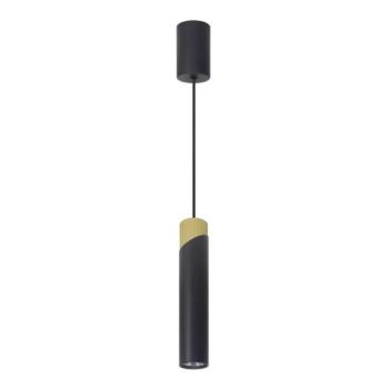  Csillár zsinóron NEO 1xGU10/8W/230V fekete/arany  kép