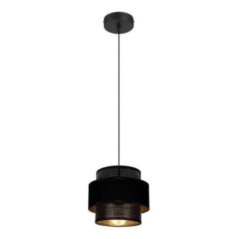  Csillár zsinóron NESS 1xE27/60W/230V fekete  kép