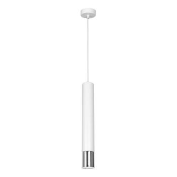  Csillár zsinóron NEST 1xGU10/8W/230V fehér/fényes króm  kép