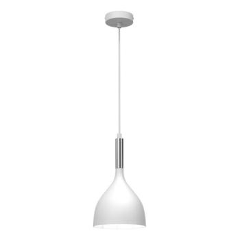  Csillár zsinóron NOAK 1xE27/15W/230V fehér/króm  kép