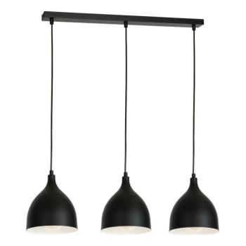  Csillár zsinóron NOAK 3xE27/15W/230V fekete  kép