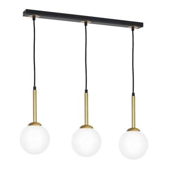  Csillár zsinóron PARMA 3xE14/40W/230V fekete  kép