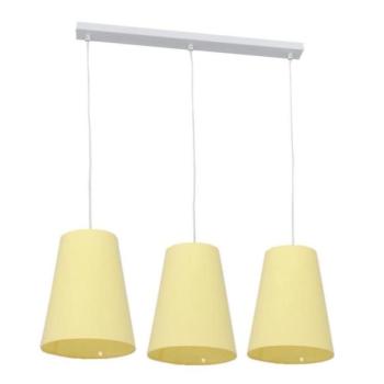  Csillár zsinóron PINIO 3xE27/60W/230V sárga  kép
