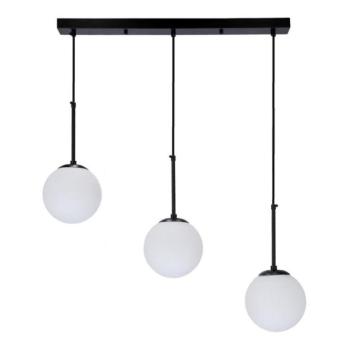  Csillár zsinóron POMPEI 3xE27/40W/230V fekete  kép