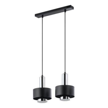  Csillár zsinóron RIF LUX 2xGX53/12W/230V fekete/fényezett króm  kép