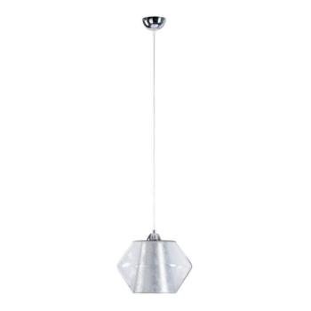  Csillár zsinóron RODOES 1xE27/60W/230V ezüst  kép