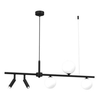  Csillár zsinóron SIRIO 5xG9/25W/230V fekete  kép