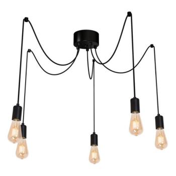  Csillár zsinóron SPINDEL 5xE27/60W/230V pók  kép