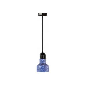  Csillár zsinóron TERRAZZO 1xE27/60W/230V átm. 12 cm kék  kép