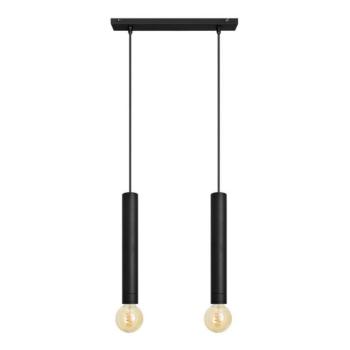  Csillár zsinóron TUBA 2xE27/15W/230V fekete  kép