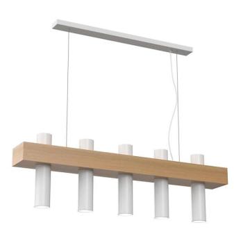  Csillár zsinóron WEST 5xGU10/25W/230V fehér  kép