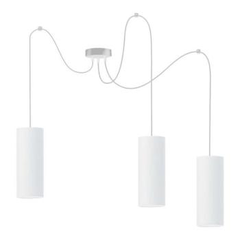  Csillár zsinóron ZIK 3xE27/40W/230V pók fehér  kép