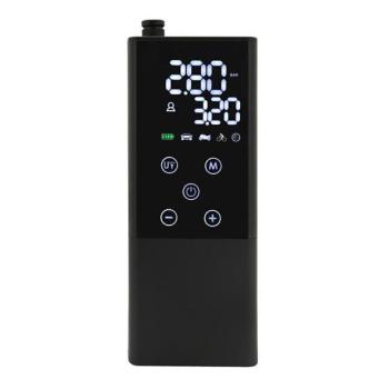  Digitális zsebi kompresszor 4000 mAh 5V fekete  kép