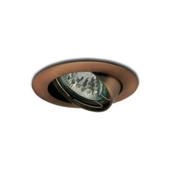  Dönthető süllyesztett lámpa 1xGU5,3/50W/12V réz  kép