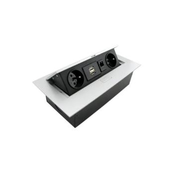  Dugaljsáv 2x230V/2xUSB/1xRJ45  kép