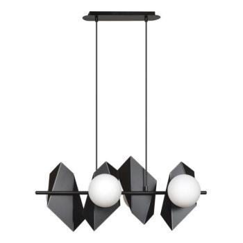 EMIBIG Csillár zsinóron DRIFTON 4xE14/10W/230V fekete  kép
