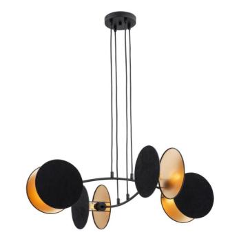 EMIBIG Csillár zsinóron MOTIF 4xE14/10W/230V fekete  kép