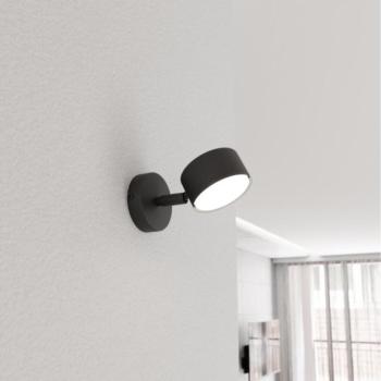 EMIBIG Fali lámpa SORA 1xGX53/12W/230V fekete  kép