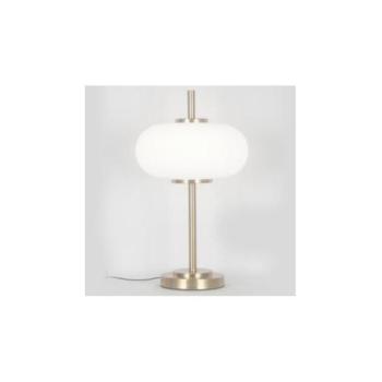 Eurolamp Asztali lámpa 1xE14/3W/230V fehér/réz  kép