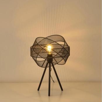 Eurolamp Asztali lámpa 1xE27/40W/230V fekete  kép