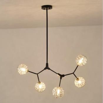 Eurolamp Csillár rúdon 5xG9/15W/230V szürke  kép