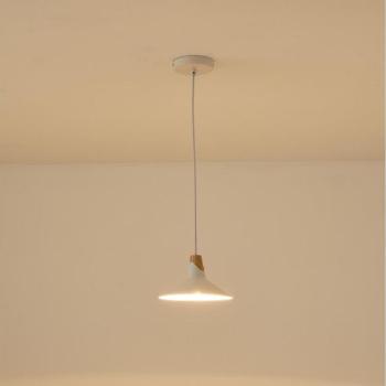 Eurolamp Csillár zsinóron 1xE27/15W/230V fehér  kép