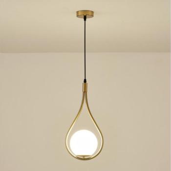 Eurolamp Csillár zsinóron 1xE27/15W/230V réz  kép