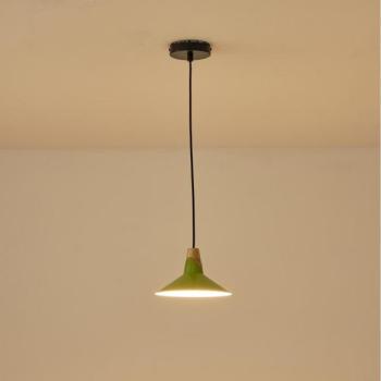 Eurolamp Csillár zsinóron 1xE27/15W/230V zöld  kép