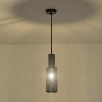 Eurolamp Csillár zsinóron 1xE27/40W/230V fekete  kép