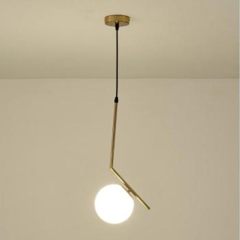 Eurolamp Csillár zsinóron 1xE27/40W/230V réz  kép