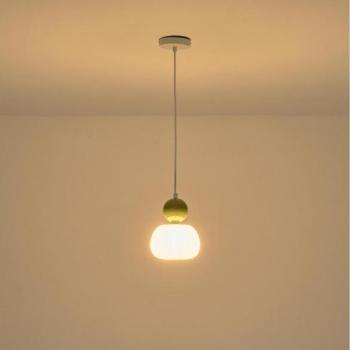 Eurolamp Csillár zsinóron 1xG9/7W/230V fehér/zöld  kép