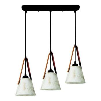 Eurolamp Csillár zsinóron 3xE27/40W/230V fehér  kép