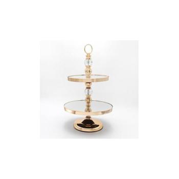 Eurolamp Dekoratív tálca 50x30 cm arany  kép