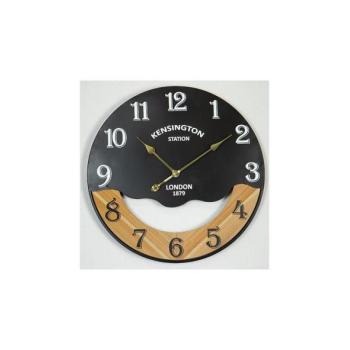 Eurolamp Falióra 1xAA átm. 60 cm fekete/bézs  kép