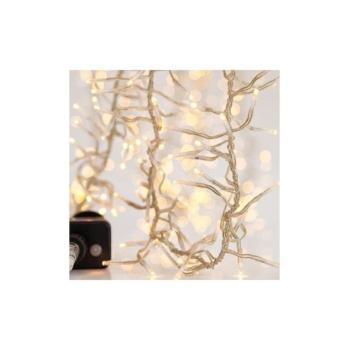 Eurolamp LED Karácsonyi kültéri lánc CLUSTER 1152xLED/8 funkció 12 m IP44 meleg fehér  kép